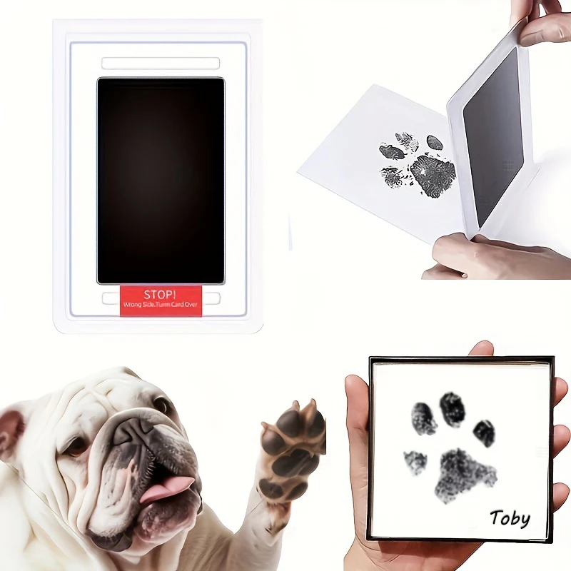 Footprint Ink Kit - مجموعة بصمات الأقدام اليدوية DIY إطار