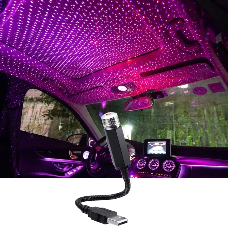 Night Light Projector Stars - Mini LED سقف السيارة ستار ليلة