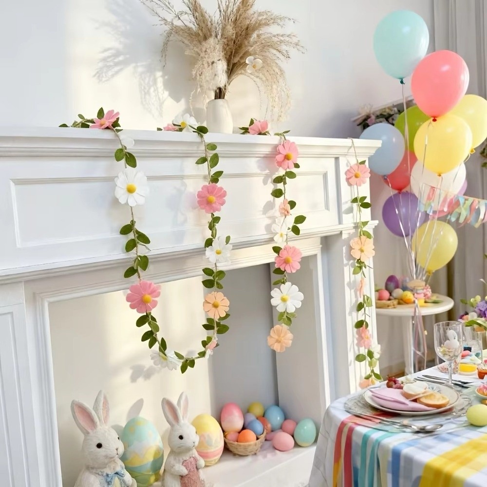 Baby Nursery Garland - زينة جدارية من اللباد على شكل