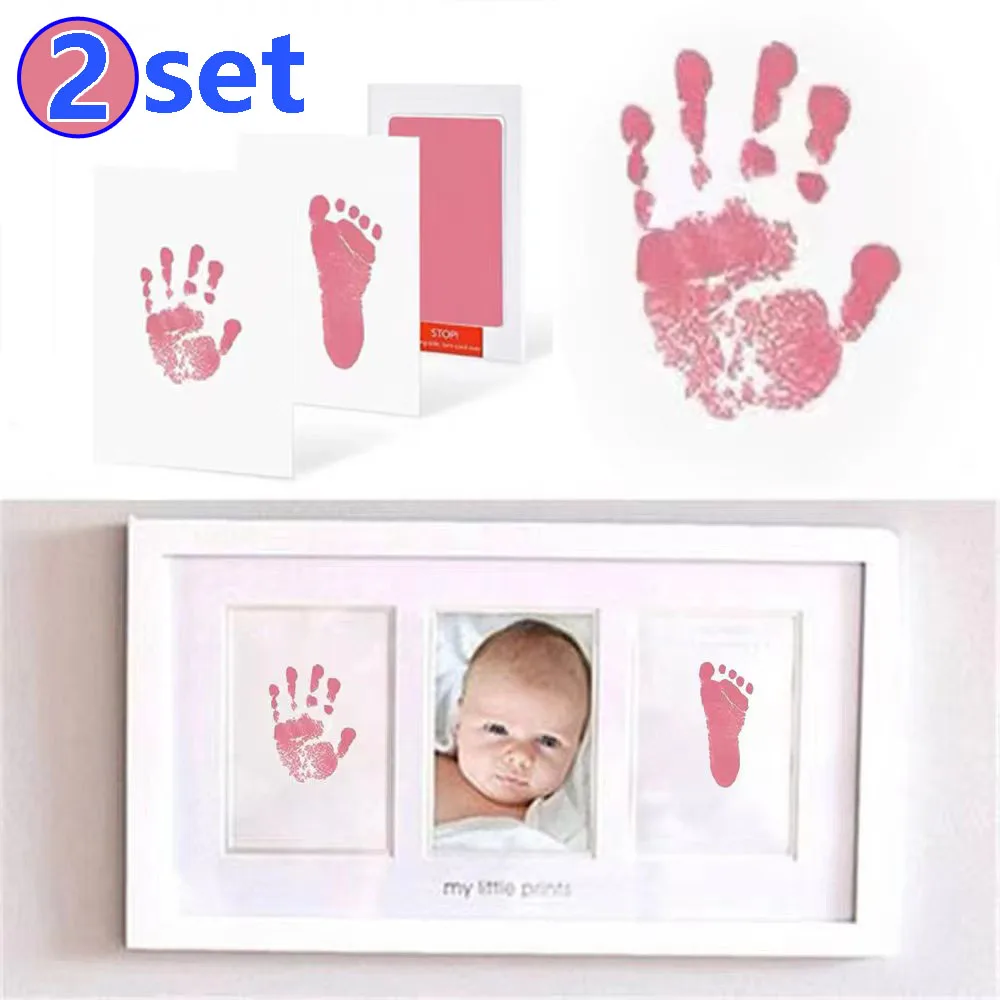 Footprint Ink Kit - طقم يد وبصمة قدم ذاتية الصنع