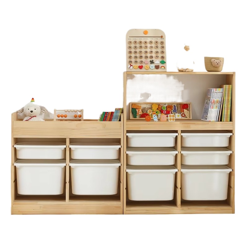 Baby Nursery Bookshelf - لعبة أطفال خزانة غرفة المعيشة ألعاب