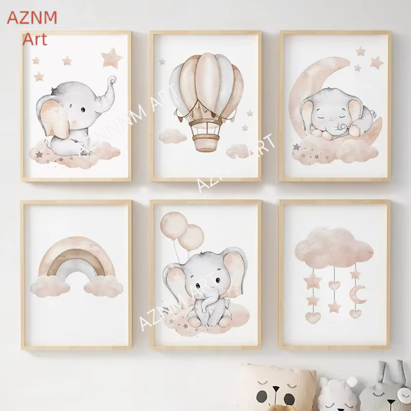 ملصقات جدارية للأطفال بتصميم ا - مراجعة Baby Nursery Art وسعره