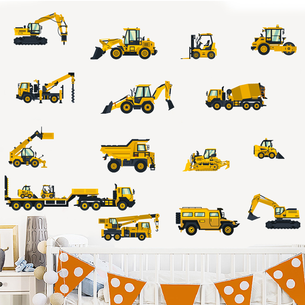 الكرتون حفارة الهندسة سيارة ال - مراجعة Baby Nursery Package وسعره