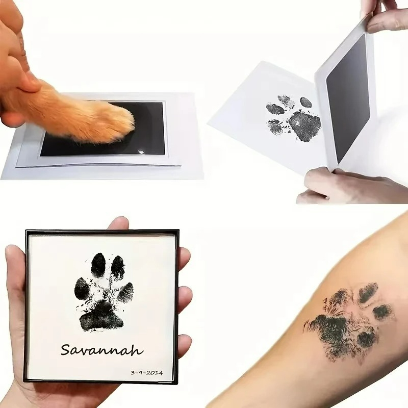 طقم وسادات حبر آمنة وغير سامة  - مراجعة Footprint Ink Kit وسعره