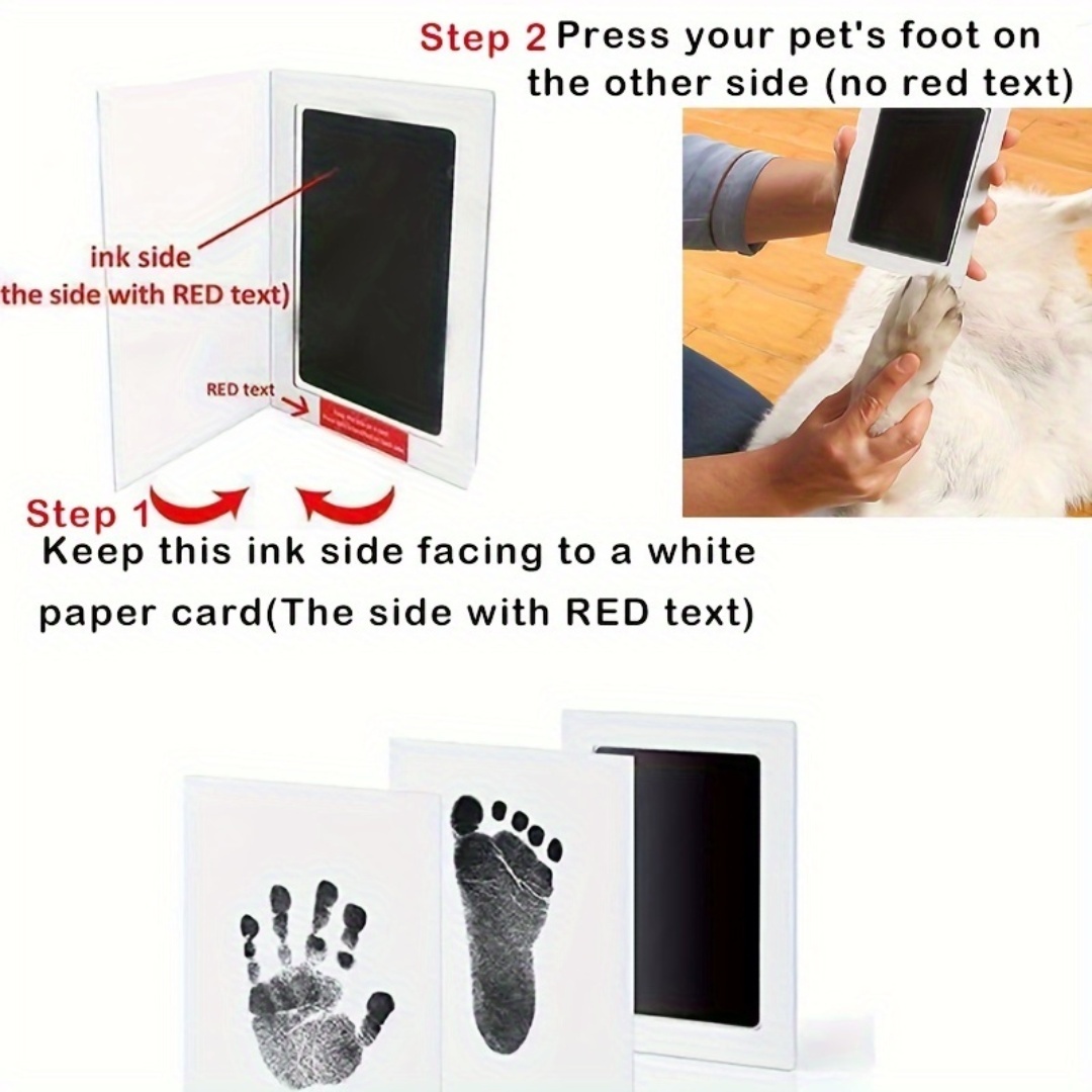 طقم وسادات حبر آمنة وغير سامة  - مراجعة Footprint Ink Kit وسعره