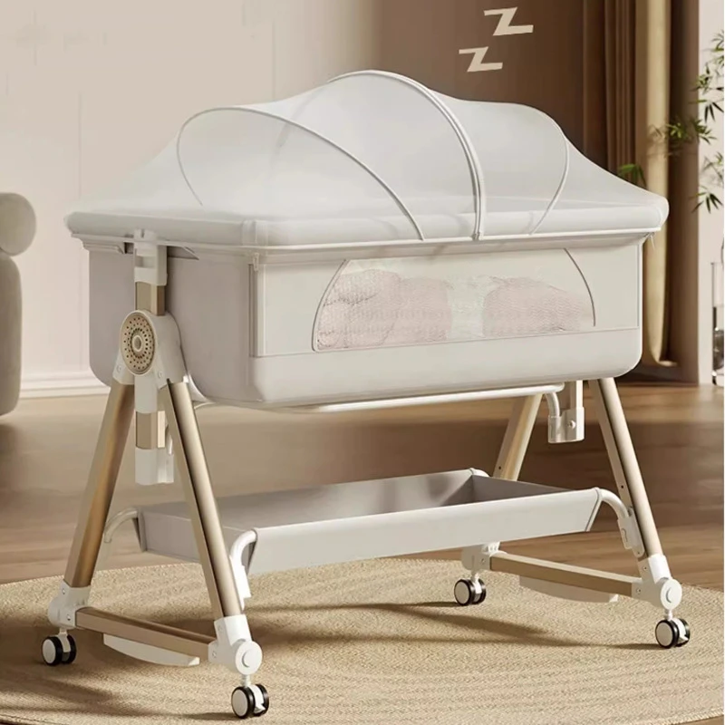 سرير أطفال ذكي قابل للتحويل 8  - مراجعة Baby Nursery Trolley وسعره