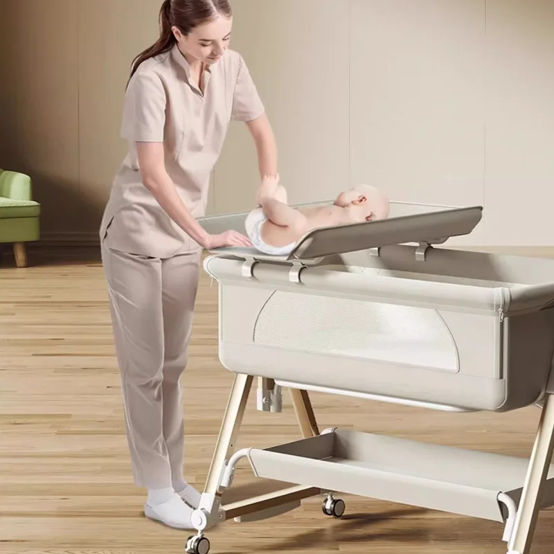 سرير أطفال ذكي قابل للتحويل 8  - مراجعة Baby Nursery Trolley وسعره