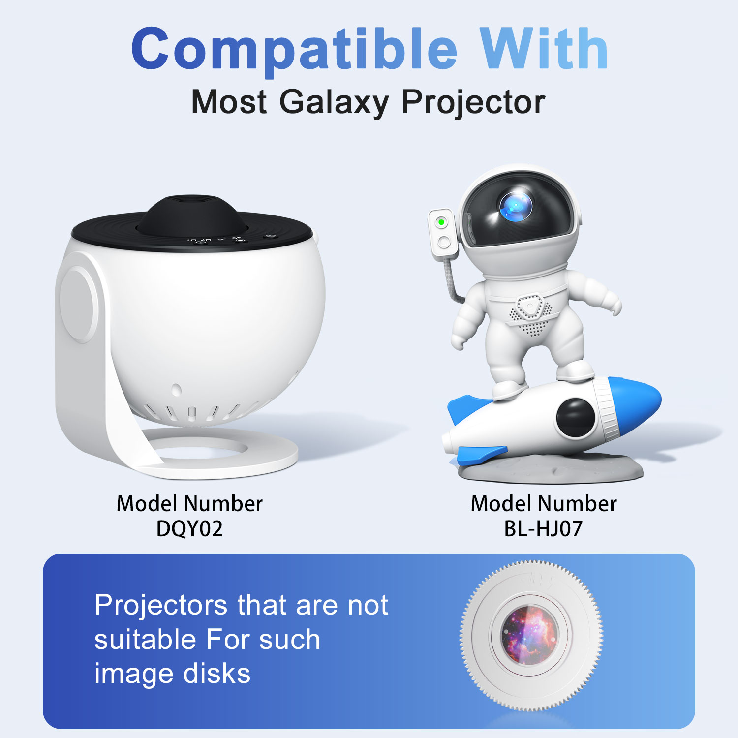 Night Light Galaxy Projector S - مراجعة Night Light Projector Stars وسعره