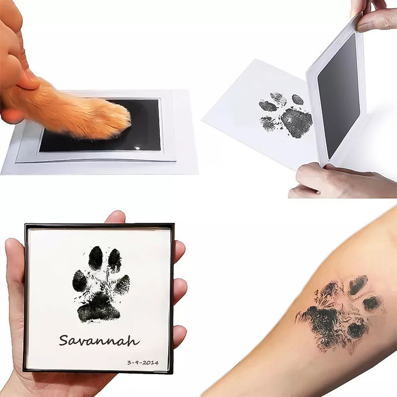 كلب القط باو طباعة الحبر مجموع - مراجعة Footprint Ink Kit وسعره