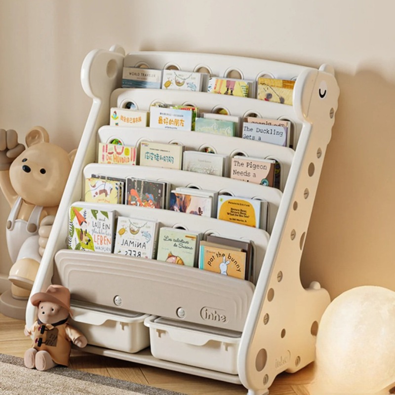 رف كتب بلاستيكي للأطفال مع مسا - مراجعة Baby Nursery Bookshelf وسعره