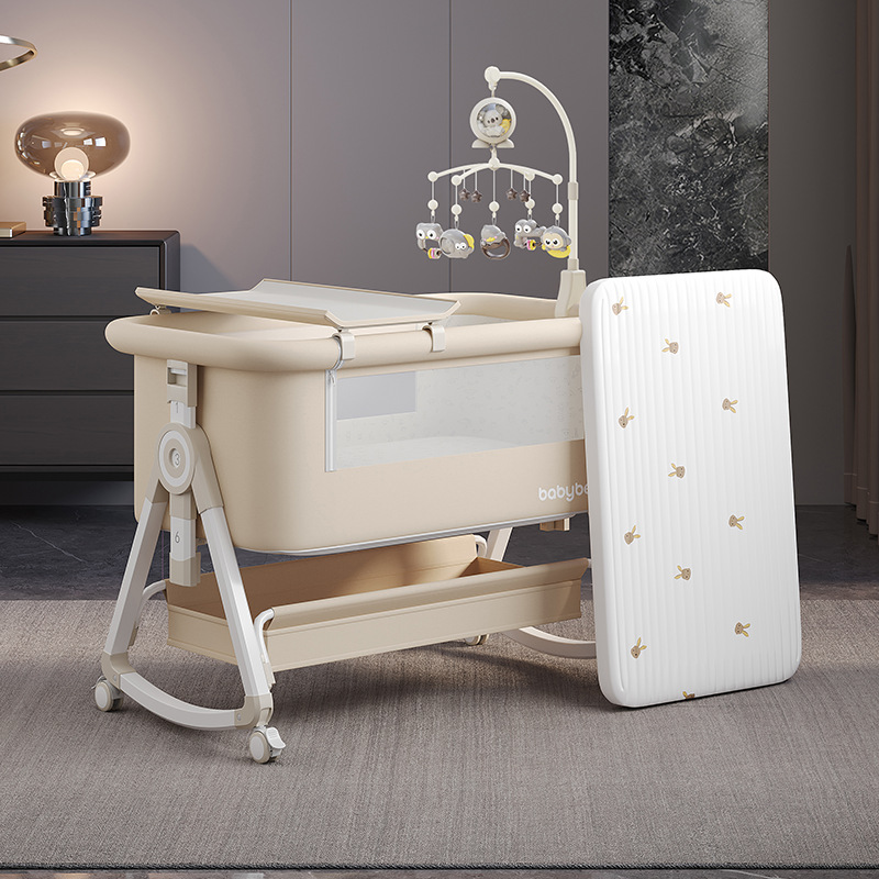 سرير أطفال محمول وقابل للتعديل - مراجعة Baby Nursery Trolley وسعره