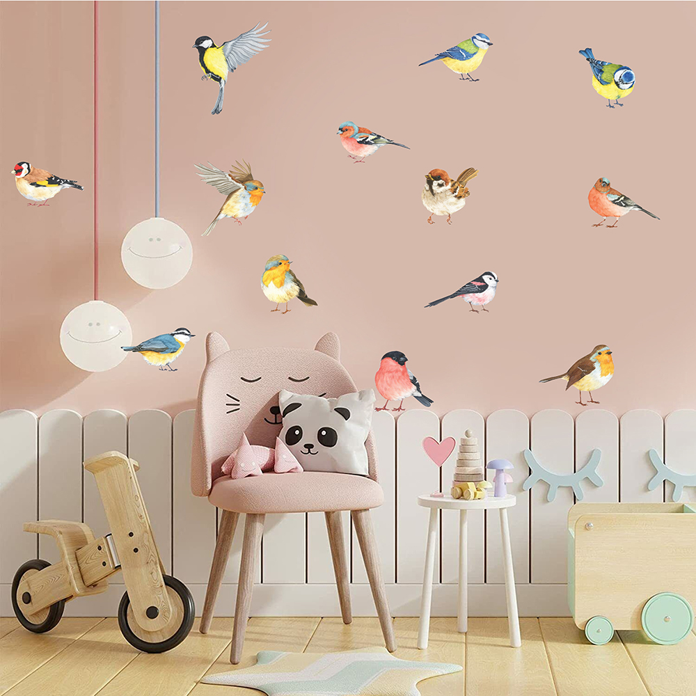 13 قطعة من ملصقات الحائط للطيو - مراجعة Baby Nursery Package وسعره