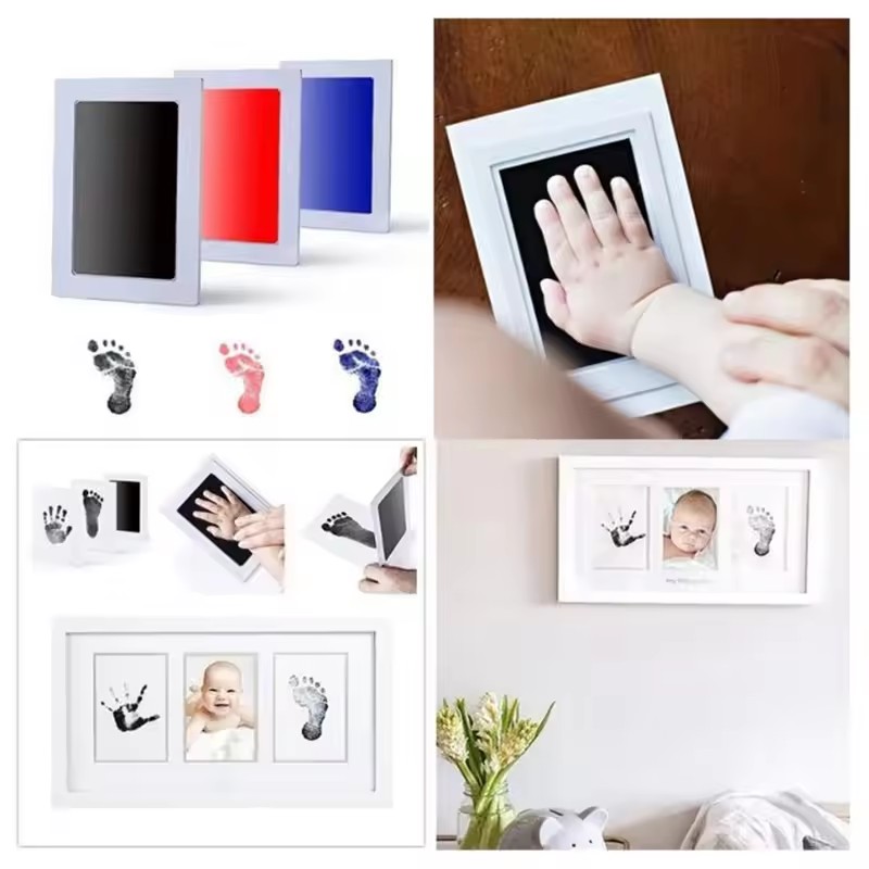 وسادات حبر آمنة وغير سامة لبصم - مراجعة Footprint Ink Kit وسعره
