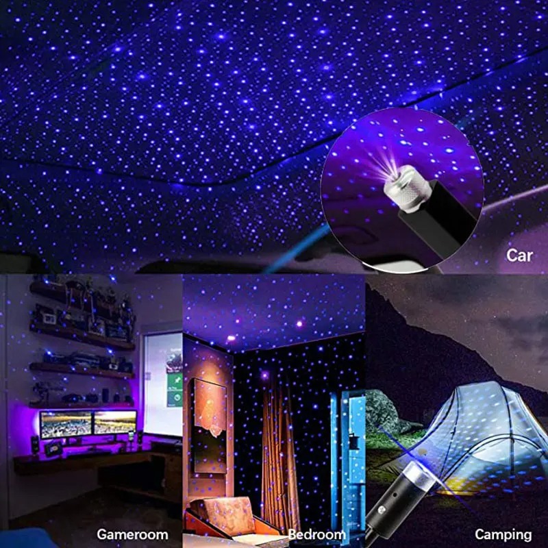 سيارة رومانسية LED السماء المر - مراجعة Night Light Projector Stars وسعره