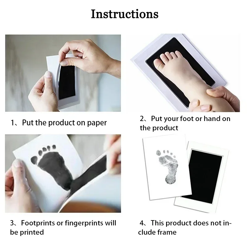 طقم يد وبصمة قدم ذاتية الصنع ل - مراجعة Footprint Ink Kit وسعره