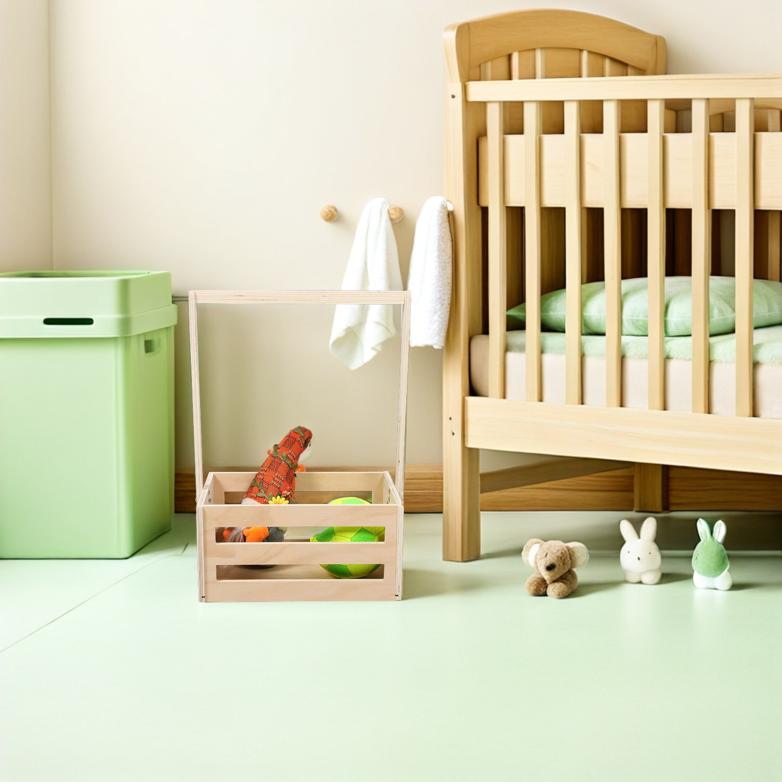 صندوق تخزين خشبي عتيق لحفلات ا - مراجعة Baby Nursery Vintage وسعره