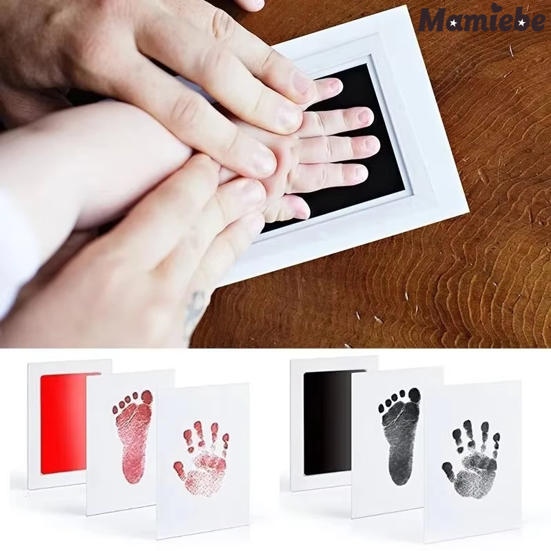 مجموعة بصمات يدوية للأطفال غير - مراجعة Footprint Ink Kit وسعره
