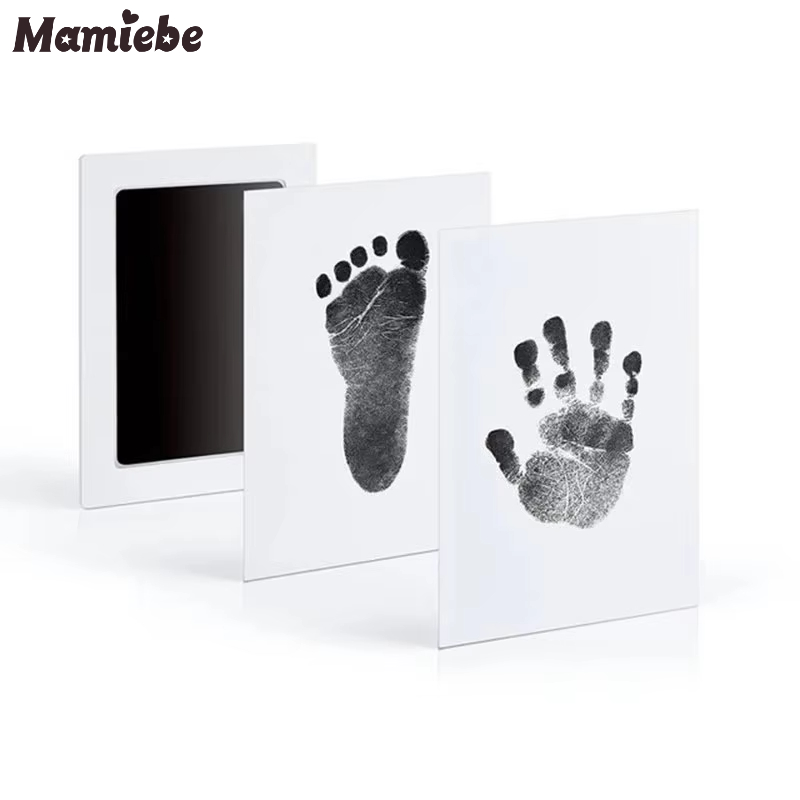 مجموعة بصمات يدوية للأطفال غير - مراجعة Footprint Ink Kit وسعره