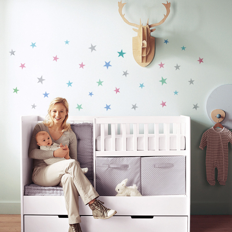 نجوم الجدار ملصق للأطفال غرفة  - مراجعة Baby Nursery Package وسعره