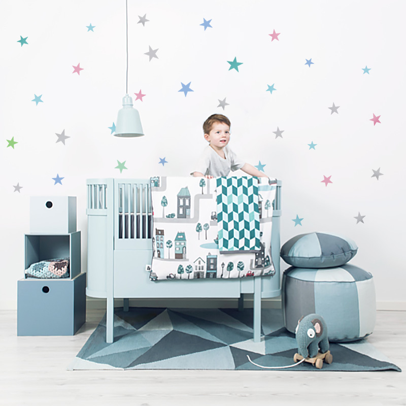نجوم الجدار ملصق للأطفال غرفة  - مراجعة Baby Nursery Package وسعره