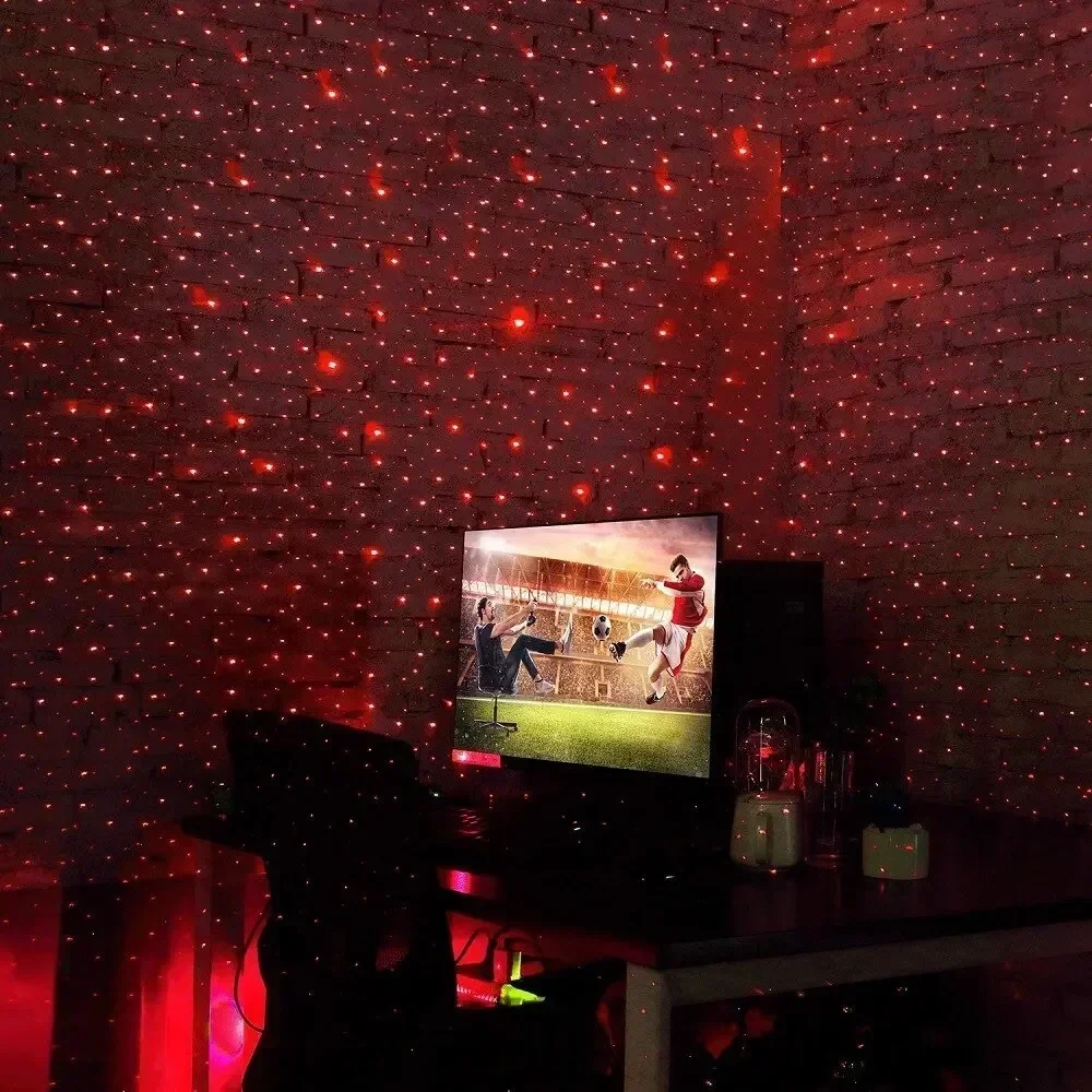 رومانسية LED سقف السيارة ستار  - مراجعة Night Light Projector Stars وسعره