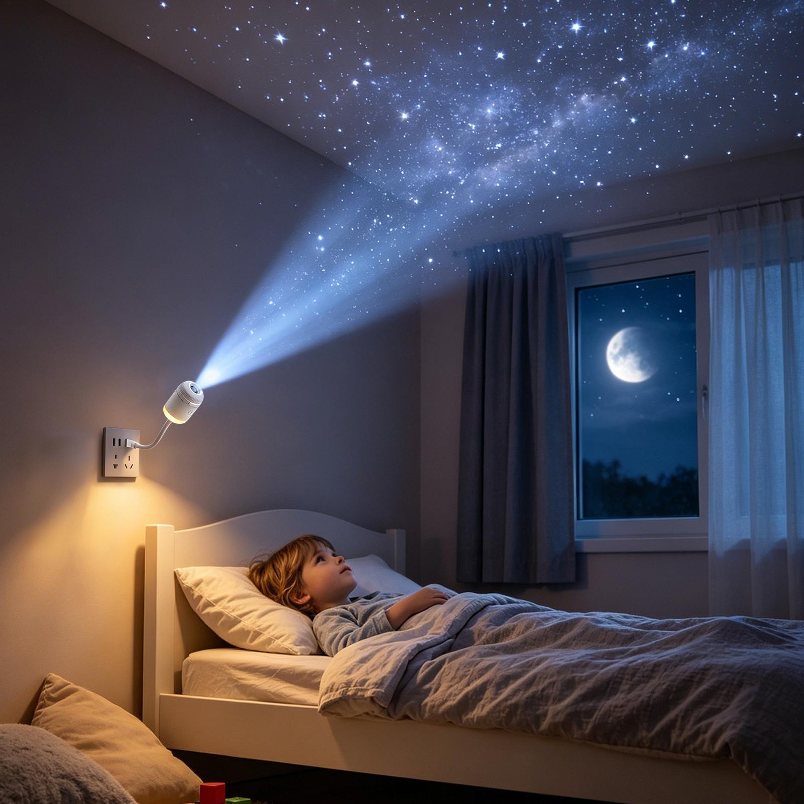 24 قطعة من شرائح العرض الضوئي  - مراجعة Night Light Projector Stars وسعره