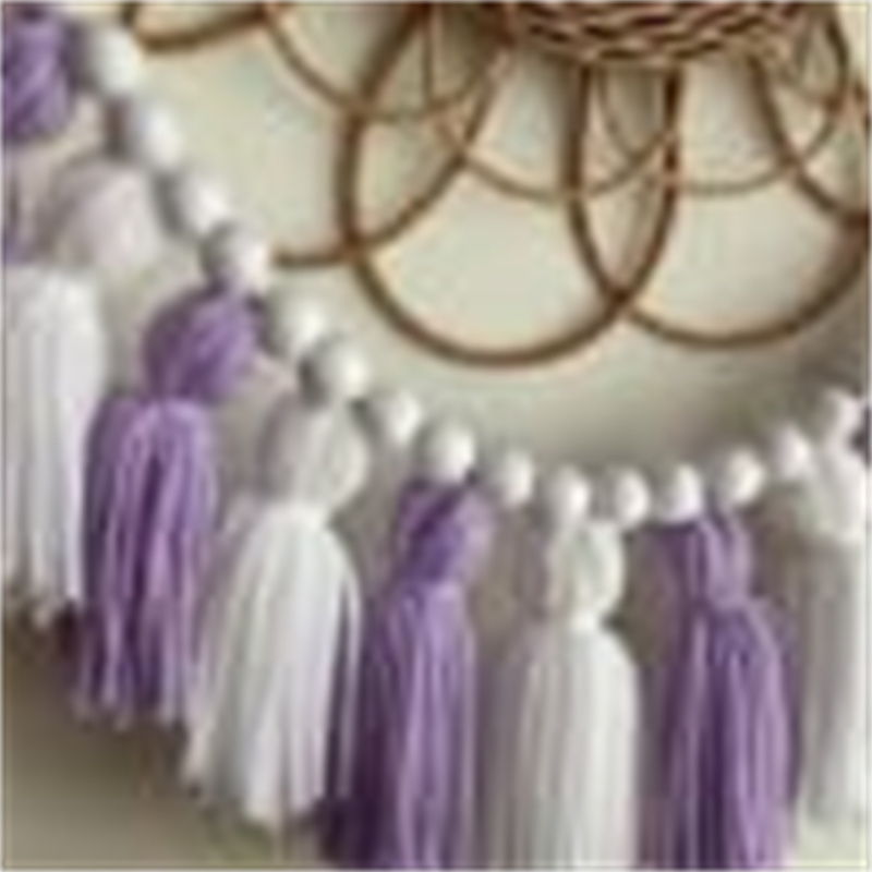 زينة جدارية صفراء بوهيمية بشرا - مراجعة Baby Nursery Garland وسعره