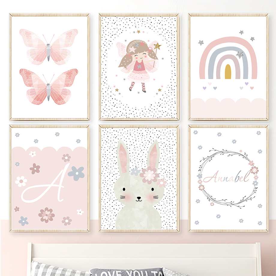 لوحة فنية جدارية لطيفة بتصميم  - مراجعة Baby Nursery Art وسعره