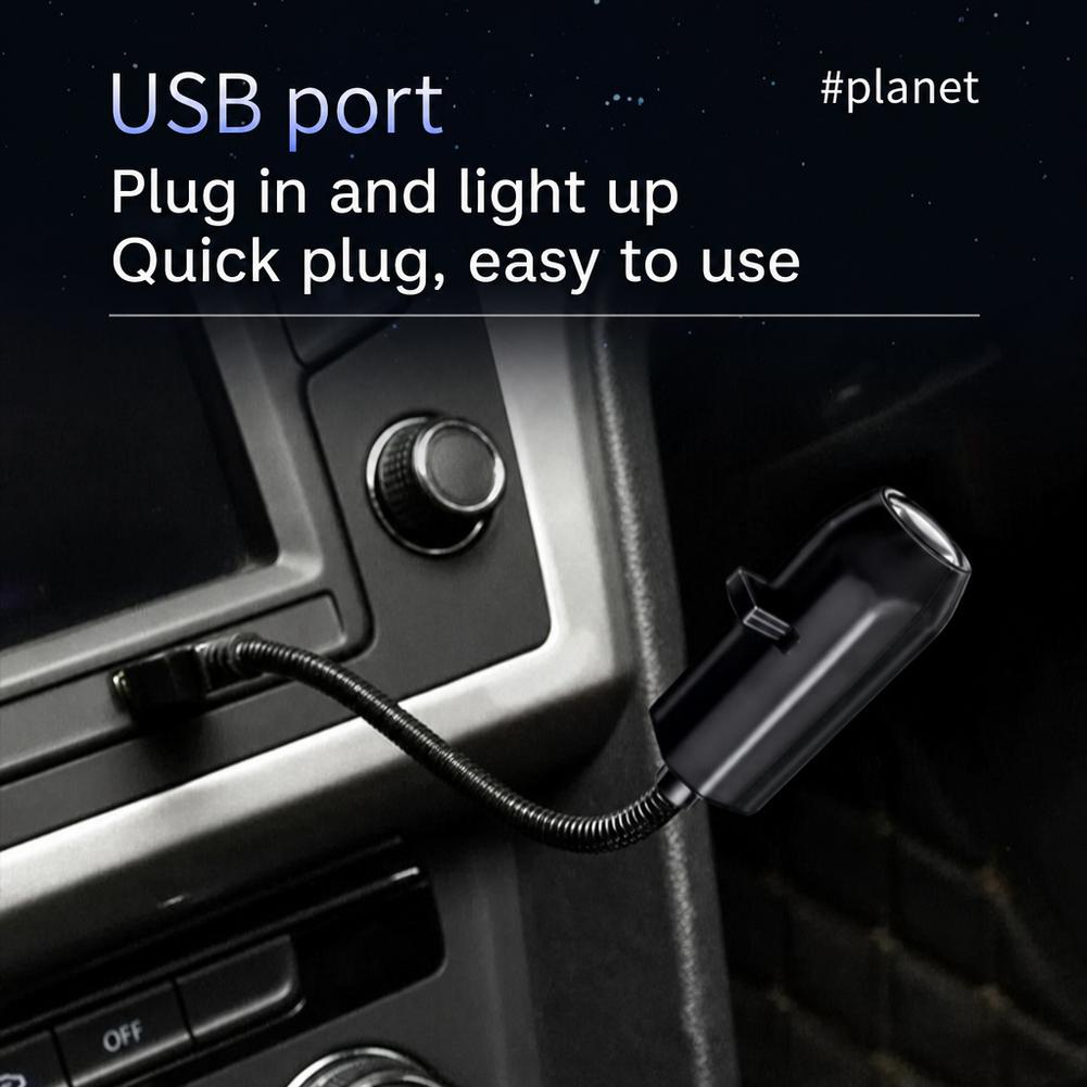جهاز عرض ضوئي USB على شكل نجوم - مراجعة Night Light Projector Stars وسعره
