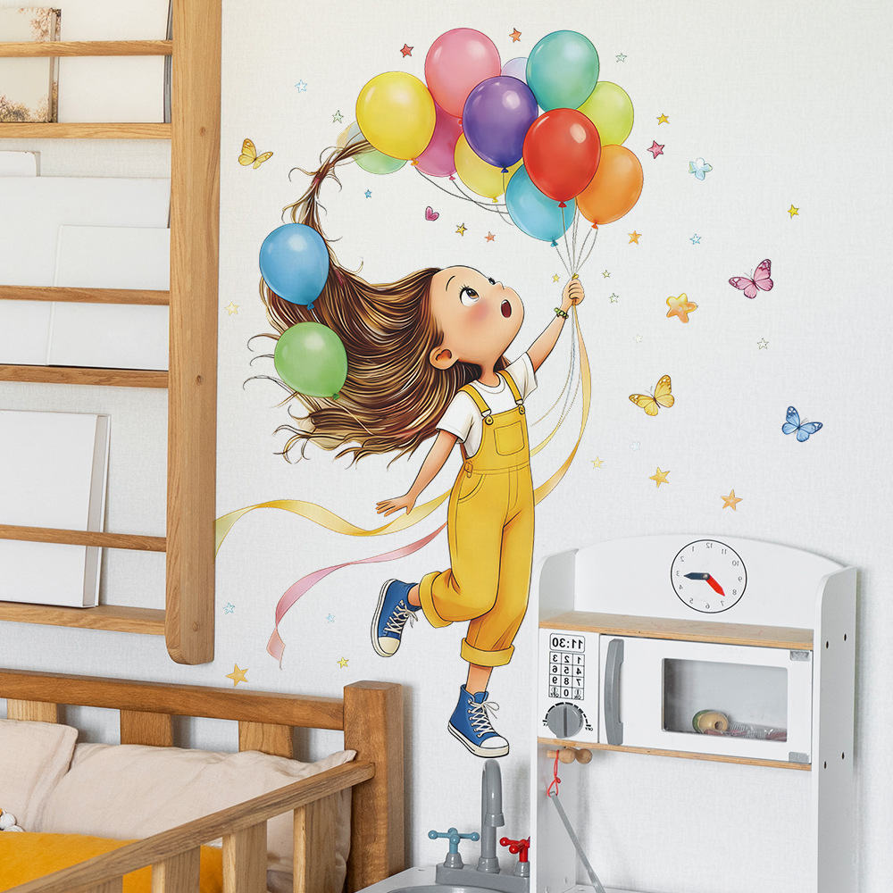 ملصق جداري كرتوني للفتيات الصغ - مراجعة Baby Nursery Wall Mural وسعره