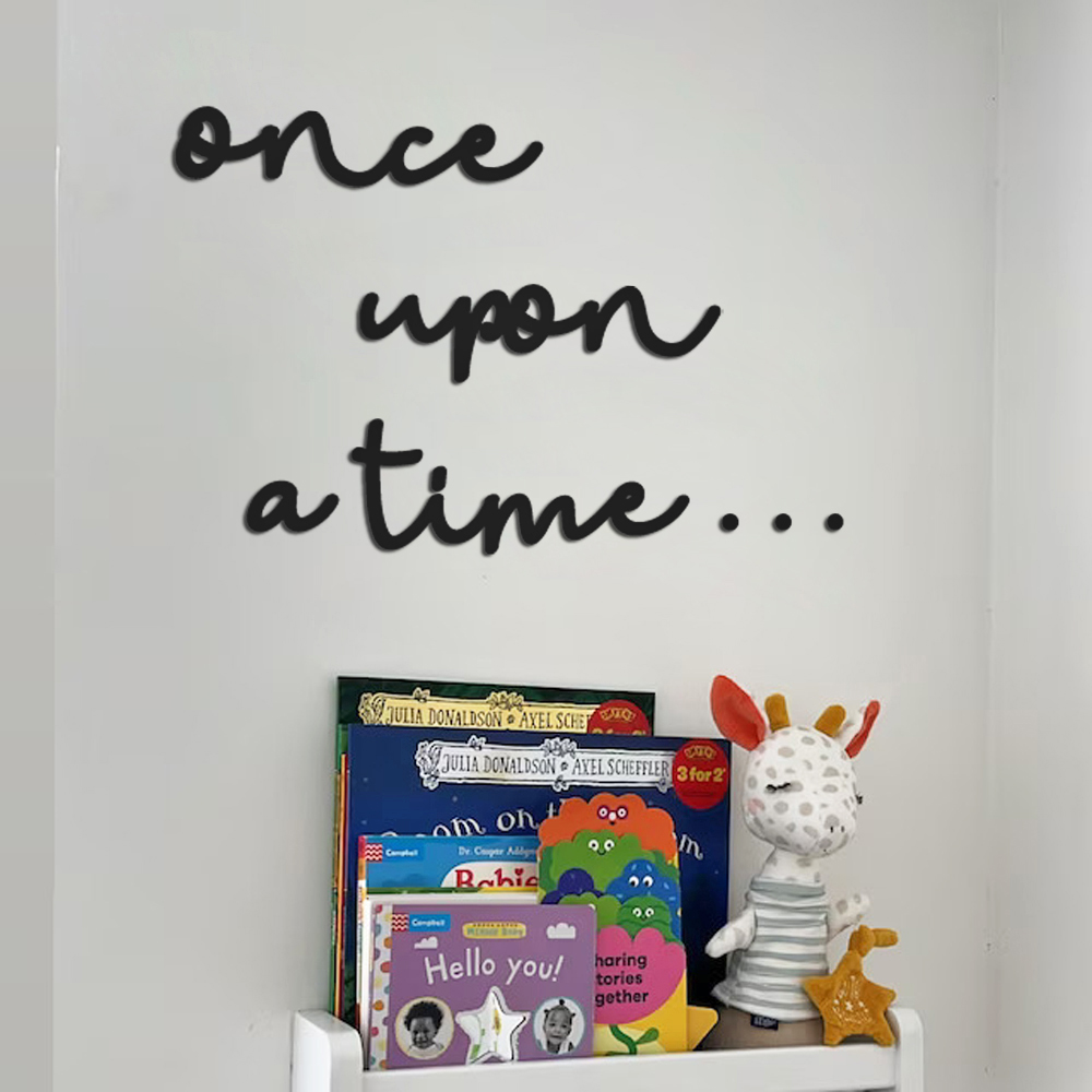 الاكريليك اقتباس جدار ديكور ال - مراجعة Baby Nursery Bookshelf وسعره