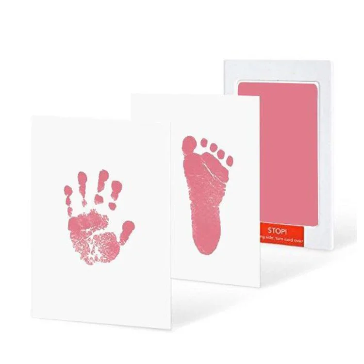 آمنة غير سامة آثار أقدام الطفل - مراجعة Footprint Ink Kit وسعره